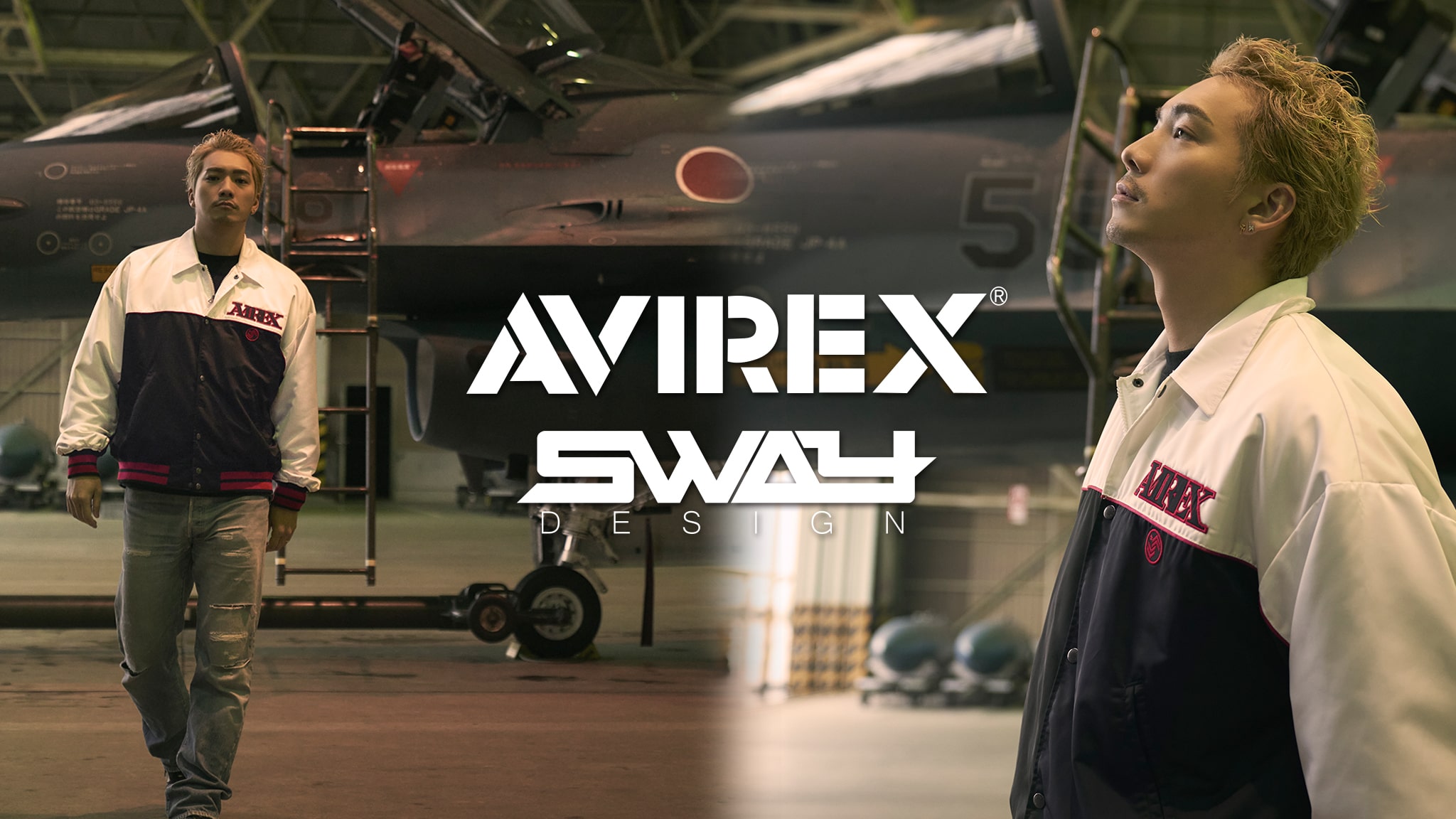 “AVIREX × SWAY DESIGN” VARSITY TWOTONE BLOUSON 3月11日（土）ON SALE