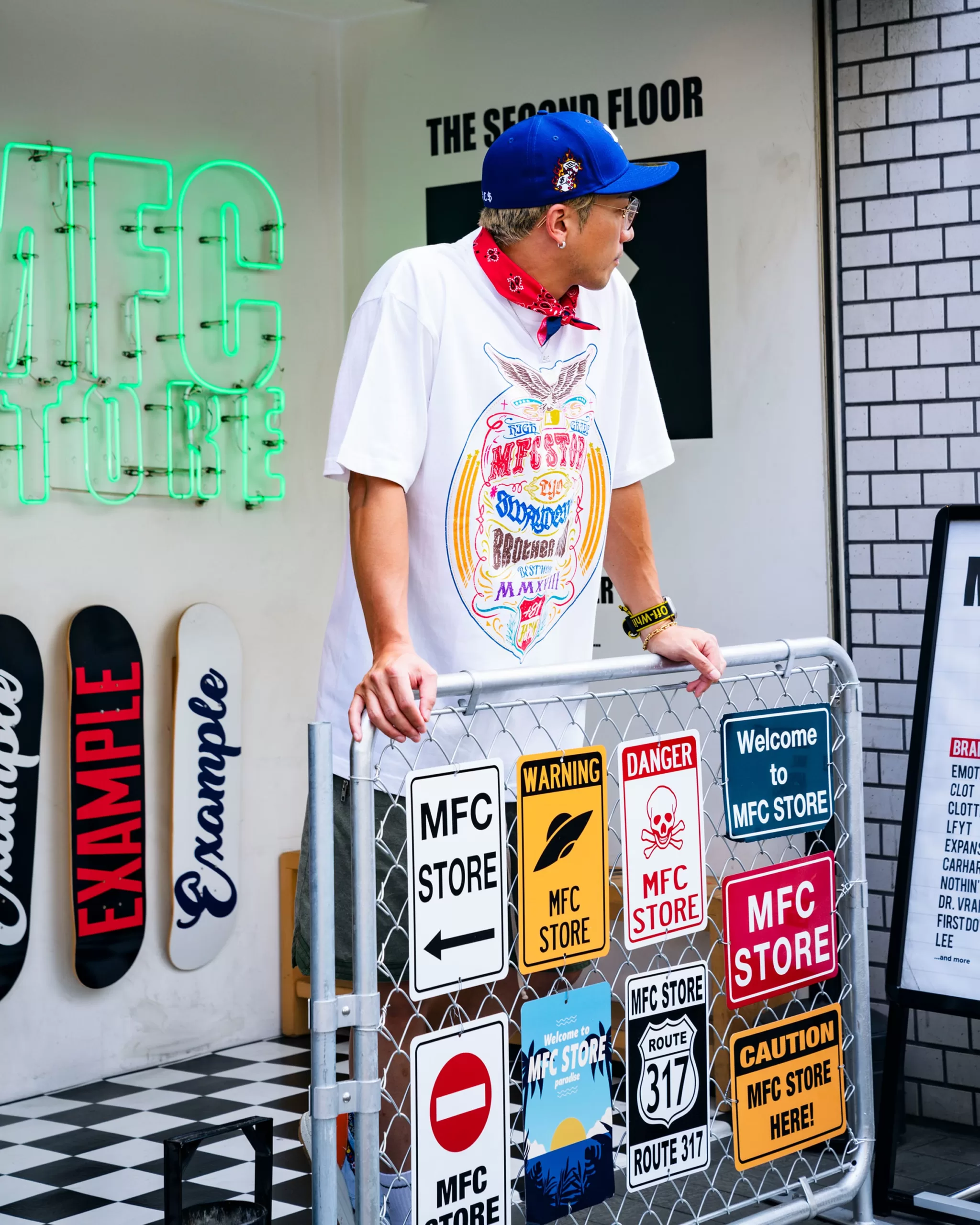 MFC STORE x SWAY（白）