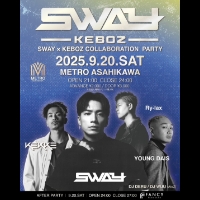 “SWAY × KEBOZ” COLLABORATION 決定！